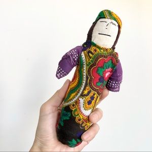 Vintage cloth handmade doll